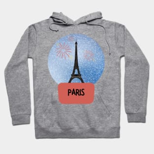 It's Snowing In Paris Hoodie